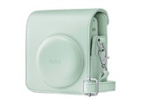Funda cámara - Fujifilm Instax Mini 13, Cuero sintético, Verde