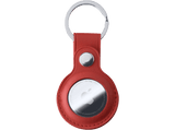Llavero - CellularLine AIRTAGCLASSR, Para AirTag, Polipiel, Rojo