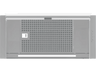 Campana grupo filtrante - Cata Corona 70/B, 3 Velocidades + Turbo, 850 m³/h, Extra silecioso, 69.5 cm, Inox