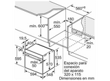 Horno a vapor - Balay 3HD4821X3, Multifunción, Pirolítico, 71 l, 59.4 cm, Acero inoxidable