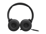 Auriculares - JBL Tune 520C, Cable, Circumaurales, USB-C, Micrófono, Plegable, Negro