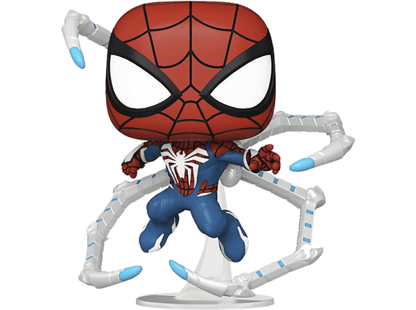 Figura Funko Pop! - Funko Pop! Spider-Man: Peter Parker Traje avanzado, 10 cm, Vinilo