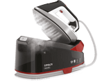 Cepillo de vapor y plancha - Polti Vaporella Glide VG40.20, 2800 V, 140 g/min, 8 bar, Base de titanio , Negro