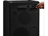 Altavoz bluetooth - Marshall Bromley 450, 9600mAh, Altavoz para fiestas, Modo estéreo, Indicadores LED, Resistente al agua, 40h, Control táctil, Negro