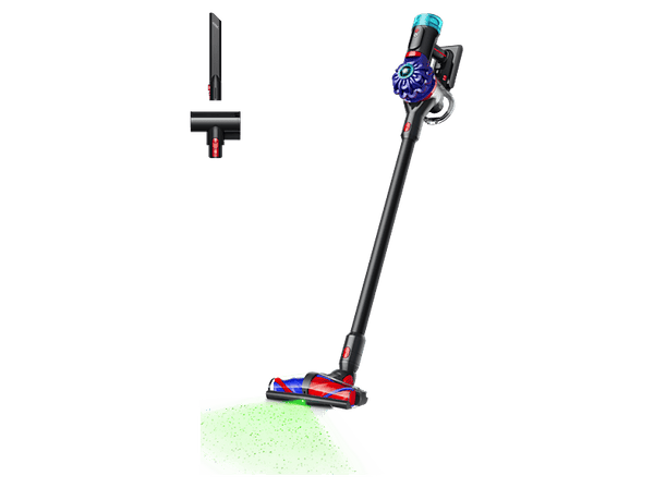Aspirador escoba - Dyson V10 Konical™, Potencia succión 150 AW, Autonomía 60 min, Accesorios, Negro