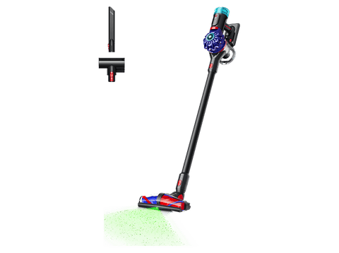 Aspirador escoba - Dyson V10 Konical™, Potencia succión 150 AW, Autonomía 60 min, Accesorios, Negro