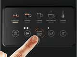 Cafetera superautomática - KRUPS My Coffee EA201B, 3 recetas de café, Táctil, Molinillo, Bandeja de goteo extraíble, Compacta, 15 bares, Gris