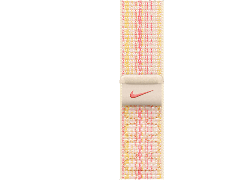 Apple Correa Loop Nike Sport Blanco estrella/rosa, 41 mm