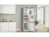 Frigorífico combi - Bosch KGN392LAG, Total No Frost, 203 cm, 363 l, VitaFresh XXL, Cajón 0º, Acero mate antihuellas