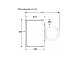 Lavadora carga frontal - Bosch WGG256Z0ES, 10 kg, 1600 RPM, Speed Perfect, ActiveWater Plus, Blanco