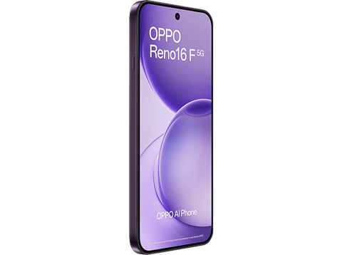 OPPO Reno16 F, Púrpura Negro, 256 GB, 8 GB RAM, 6.57