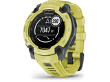 Reloj deportivo - Garmin Instinct E, Amarillo, 45mm,  0.9, Dos Cristales, Silicona, 10 ATM, Garmin Connect™, 16 días Autonomía