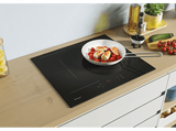 Placa inducción - Candy CTP634C, 3 Zonas, 2 Zonas Flex, Zona grande 32 cm, Float glass, 60 cm,Negro