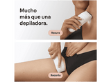 Depiladora - Braun Silk·épil 5 5-030, Piel suave duradera, Tecnología Microgrip con 28 pinzas, Wet&Dry, Blanco/Rosa