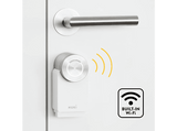 Cerradura electrónica - Nuki Smart Lock 3.0 Pro, Inteligente, WiFi, Abrepuertas, Control remoto, Blanco