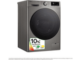 Lavadora secadora - LG F4DR7011AGS, 11kg / 6kg, 1400 rpm, 14 programas, AI Direct Drive ™, Steam™, Inox antihuellas
