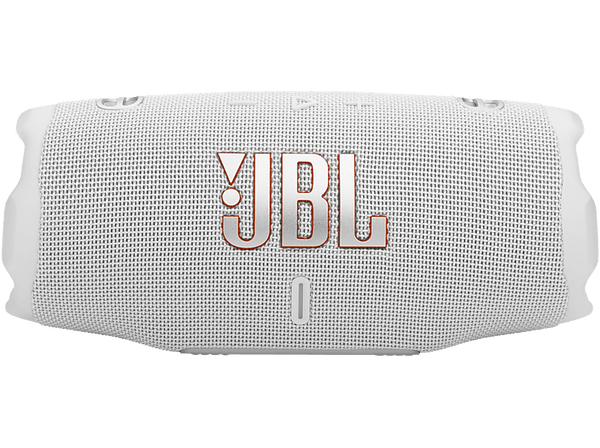Altavoz bluetooth - JBL Charge 6, 45 W, Bluetooth, Hasta 24 horas + 4 horas con Playtime Boost, Resistente a golpes, agua y polvo, Blanco