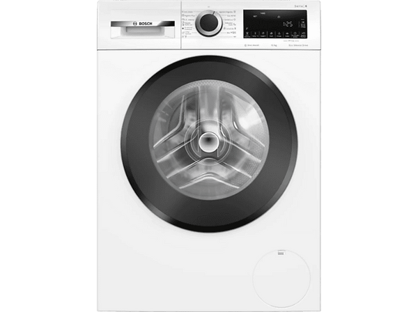 Lavadora carga frontal - Bosch WGG254Z4ES, Serie 6, 10 kg, 1400 rpm, 15 programas, Iron Assist anti arrugas, Speed Perfect, Blanco