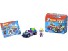 Figura - MagicBox T-Racers Light Speed Car & Racer Superhings, Mix & Race, Figura aleatoria, Multicolor