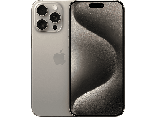 Apple iPhone 15 Pro Max, Titanio Natural, 512 GB, 5G, 6.7"  Pantalla Super Retina XDR, Chip A17 Bionic, iOS
