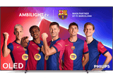 TV OLED 77 - Philips 77OLED769/12, UHD 4K, Philips P5, Smart TV, DVB-T2 (H.265), Ambilight, Titan OS, Metálico
