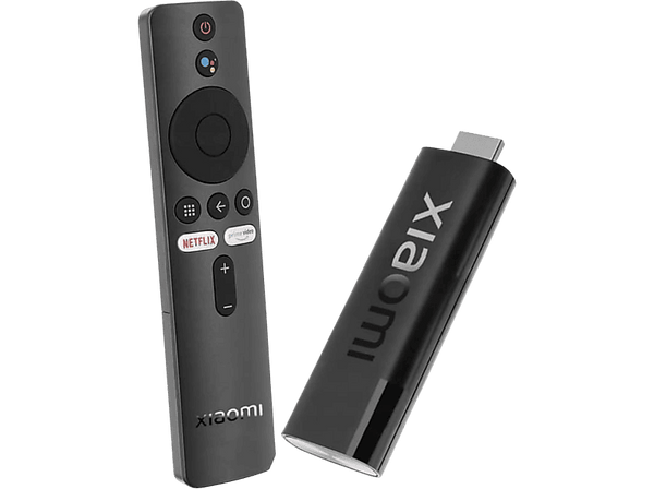 Reproductor multimedia - Xiaomi TV Stick, 4K, Android TV, Negro