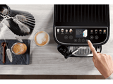 Cafetera superautomática - De'Longhi Magnifica Evo Next ECAM 310.80.SB, 1450 Watt, 15 bar, Molinillo integrado, Depósito de leche, Plata/Negro