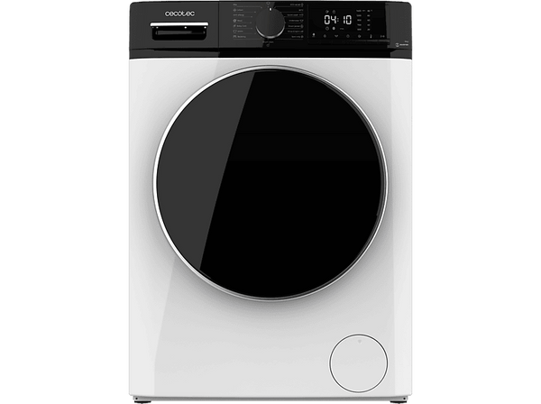 Lavadora carga frontal - Cecotec Bolero DressCode 8610 Inverter A, 8 kg, 1400 rpm, 15 programas, Clase A, Motor Inverter Plus, Steam Max, White