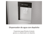 Frigorífico americano - Haier SBS  90 Series 5 HSR5918DWMP, No Frost, 177 cm, 521 l, Motor Inverter, Dispensador de Agua, Inox