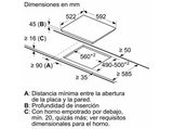 Placa vitrocerámica - Siemens ET631FKP8E, IQ300, 3 zonas, Zona grande de 28 cm, Control Touchslider, Marco biselado, 60 cm, Negro