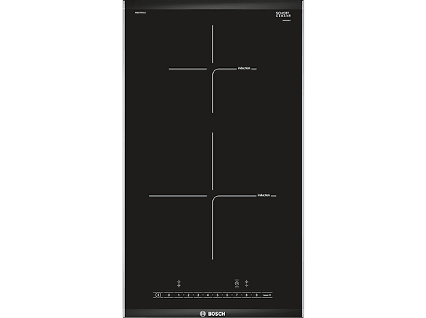 Placa modular - Bosch PIB375FB1E, 2 zonas, Inducción, 21 cm, Negro