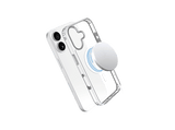 Funda móvil - ISY ISC-1130, Compatible con iPhone 17, Compatibilidad MagSafe, Carga Inalámbrica, Resistente a Golpes y al Agua, Transparente