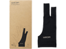 Guante de dibujo - Wacom, Para pantalla tableta gráfica, Diestros y Zurdos, Poliéster, Negro