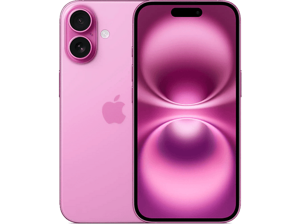 Apple iPhone 16, Rosa, 512 GB, 5G, 6.1 " OLED Super Retina XDR, Chip A18 Bionic, iOS