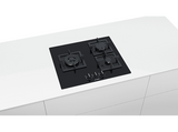 Placa gas - Siemens EP6A6CB20, 3 zonas, Gas natural, Negro