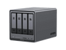 Servidor NAS - Ugreen DXP4800PLUS, SSD, Capacidad 112 TB, 8GB RAM, Intel Pentium Gold 8505, 4 Bahías, Gris