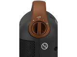 Calefactor - De Longhi HFX30C18.IW, 1800W, Cerámico, Anti-congelación, Termostate ajustable, Negro/Gris