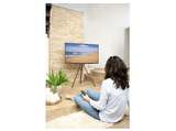 Soporte TV - Hama Easel Design 00220872, TV de 37 - 75, VESA Hasta 600 x 400, Fijo, Nogal