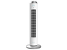 Ventilador de torre - Cecotec EnergySilence 8090 Skyline, 60W, Oscilación automática, 3 velocidades, Temporizador 2h, Asa, Base estable, Blanco