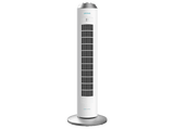Ventilador de torre - Cecotec EnergySilence 8090 Skyline, 60W, Oscilación automática, 3 velocidades, Temporizador 2h, Asa, Base estable, Blanco