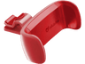 Soporte de móvil para coche - CellularLine HANDYSMARTP, Universal, Rojo