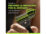 Afeitadora corporal - Gillette Labs i3 Body + Intimate, Tecnología Skinfirst, Wet&Dry, 2 peines, Pack con maquinilla de afeitar corporal GilletteLabs
