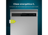 Lavavajillas - Cecotec Bolero Aguazero 6500 Inox C, 15 servicios, 6 programas, 60 cm, Dual Zone Wash, Auto Open, Motor Inverter Plus, Inox