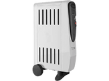 Radiador de aceite - Taurus Tuareg 1500, 1500 W, 3 Niveles de Calor, Blanco