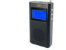 Radio portátil - OK ORF 130 FM, LCD, FM, Reloj Integrado, Negro