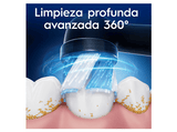 Recambio para cepillo dental - Oral-B iO Ultimate Clean, Pack de 6 unidades, Negro