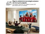 TV QNED Mini LED 86 - LG 86QNED86B6B, UHD 4K, Procesador Inteligente α8 AI Processor 4K Gen3, Smart TV, DVB-T2 (H.265), Negro