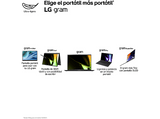 Portátil - LG 16Z90S-G.AD7BB, 16 WQXGA, Intel®  Evo™ Edition Core™ Ultra 7-155H, 32GB, 2TB SSD, Arc™ GPU, Windows 11 Home, Negro