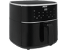 Freidora de aire - Princess 183037 Aerofryer, 8 l, 1800 W, Pantalla LED táctil,  6 programas preestablecidos, Negro
