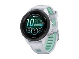 Reloj deportivo - Garmin Forerunner 265S, Blanco/Verde, 18mm, Pantalla Táctil AMOLED 1.1, 15 días Autonomía, Morning Report, 8GB